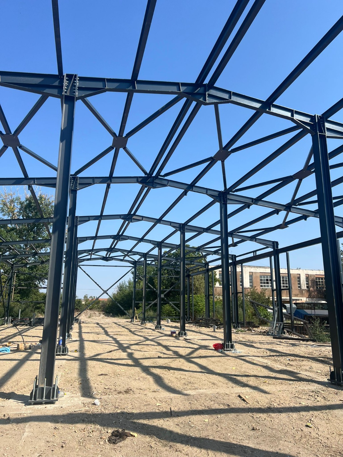 Realizare Hala Metalica, proiect al Hannah Montana SRL in Calarasi